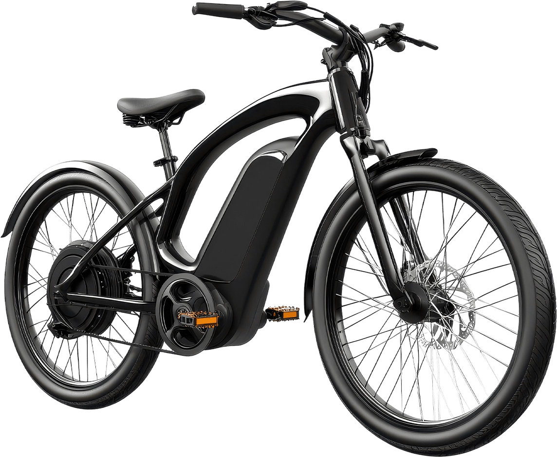 Voorbeeld van een herkenbare vermiste fiets